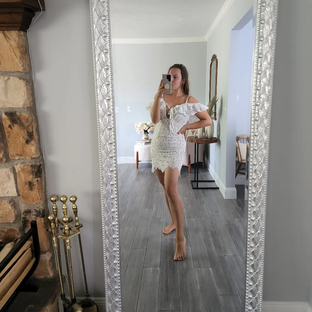 For Love & Lemons Rosemary Mini Dress
